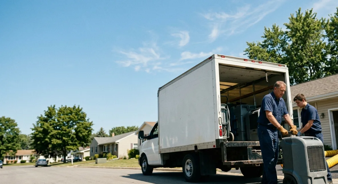 Water Damage Cleanup in Fountaintown, IN near me